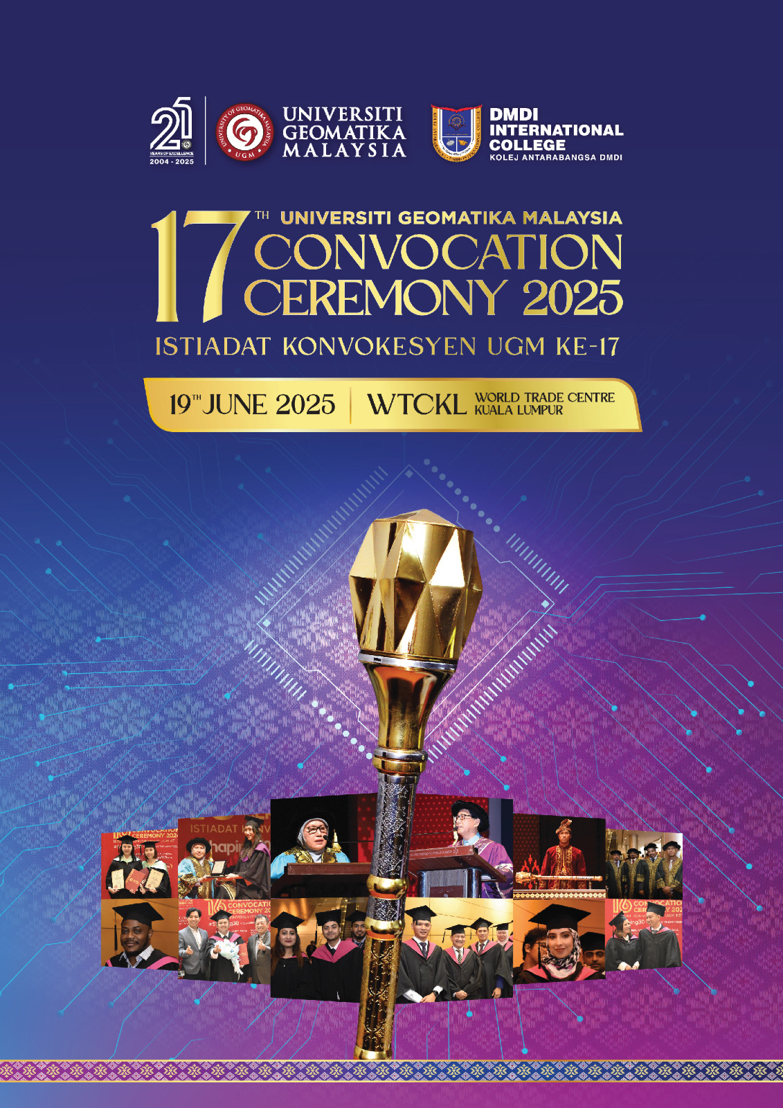 MAJLIS GRADUASI KE -17 (2025) BERSAMA UNIVERSITI GEOMATIKA MALAYSIA